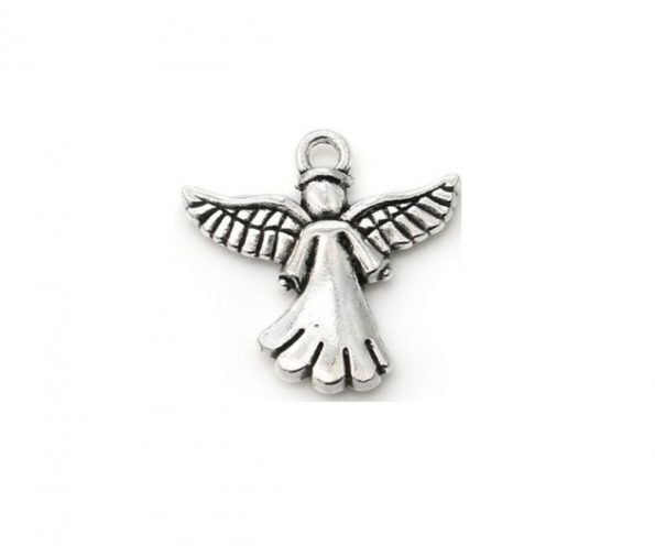 LAN-006 Angel Charms Silver