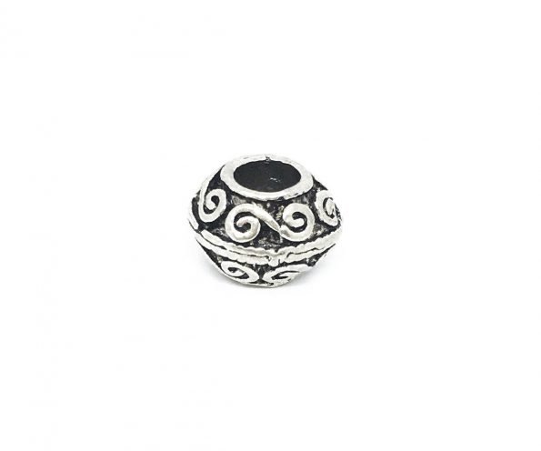 LBRO-001 Sterling Silver Round Beads