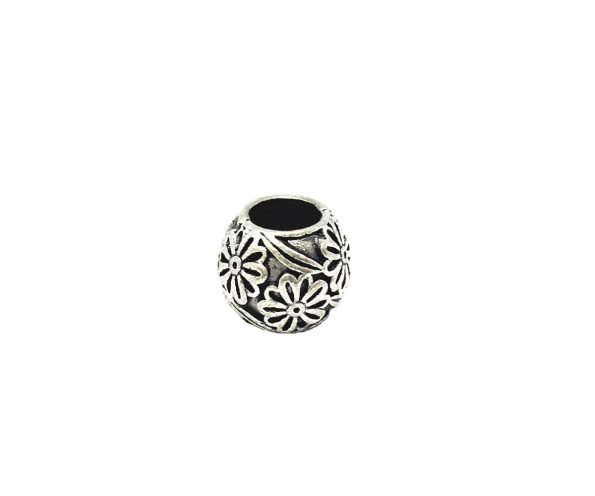 LBRO-005 925 Sterling Silver Round Bead