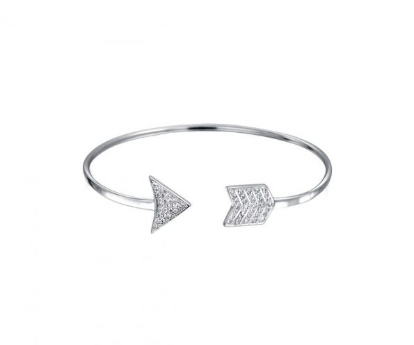 LCUFF-002 Sterling Silver Arrow Cuff Bracelet