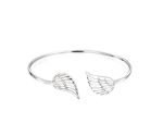 Sterling Silver Feather Cuff Bracelet