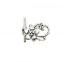 Flower Toggle Clasp