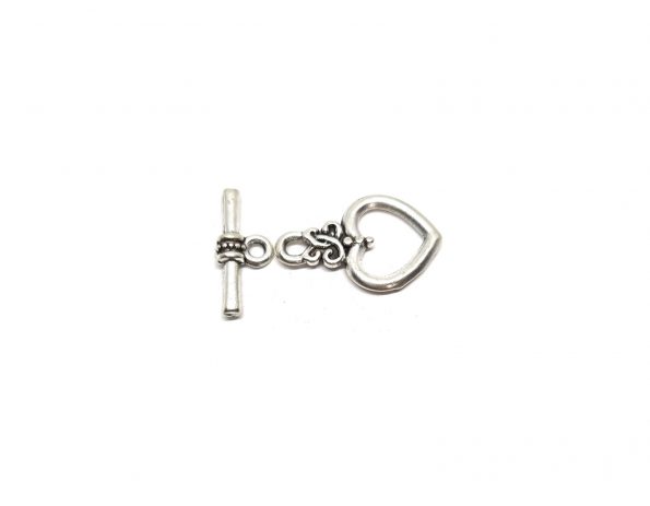 LTOG-006 Heart Toggle Clasp