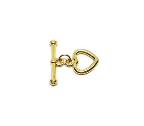 LTOG-008 Heart Shaped Toggle Clasp