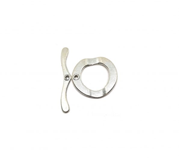 LTOG-015 Hammered Toggle Clasp